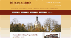 Desktop Screenshot of billinghammartin.co.uk